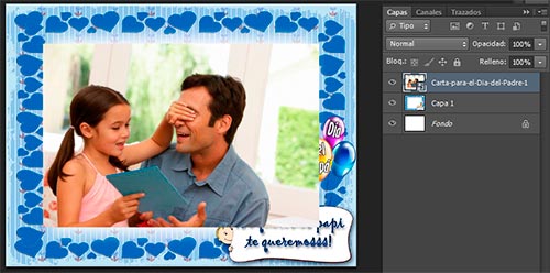 Día del padre Photoshop