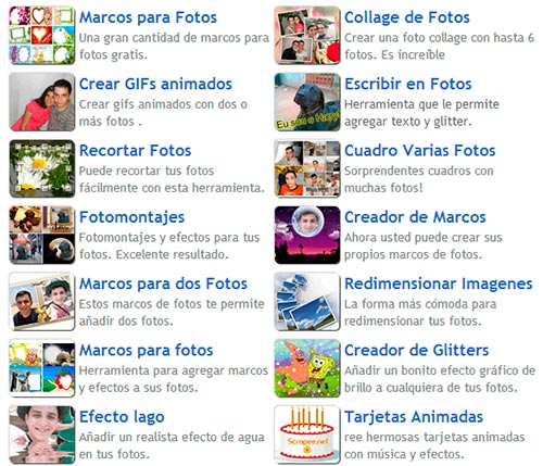 Scrapee - Editar fotos
