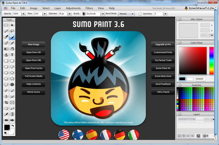 Sumo paint