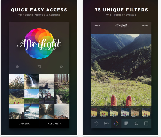 Afterlight para iPhone2