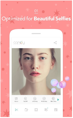 Candy Camera para los mejores selfies2