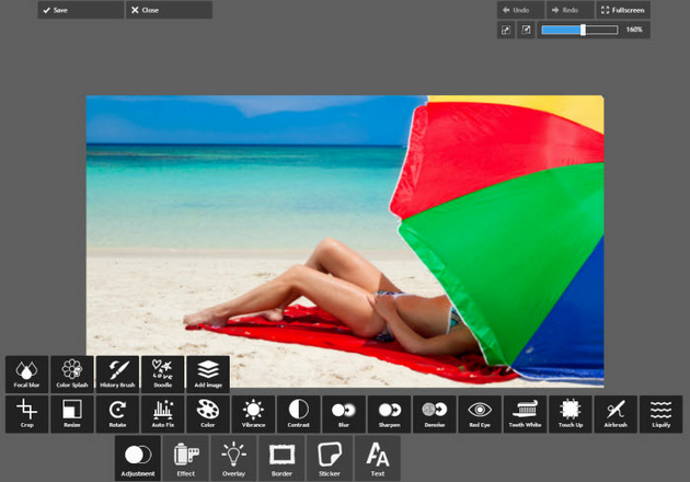Editor de fotos online