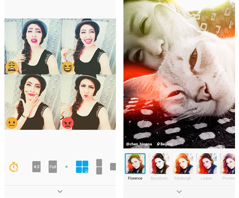 Emoticones y filtros