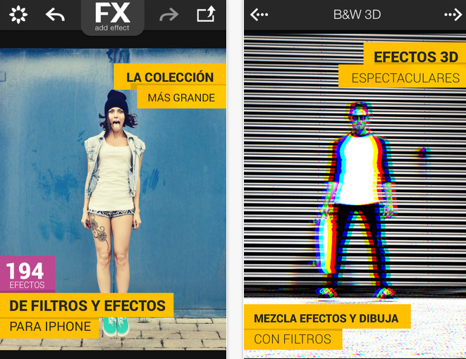 FX Photo estudio para iPhone 2