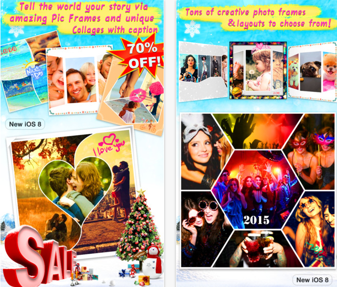 LiveCollage Classic para iPhone 2