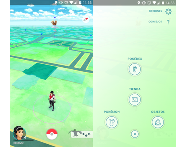 Uso de pokemonedas gratis en Pokémon Go 2