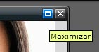 Botón maximizar