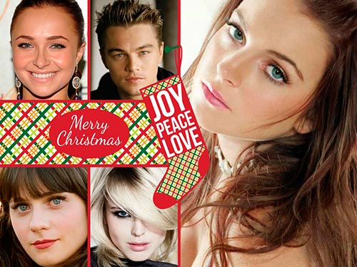 Collage de navidad
