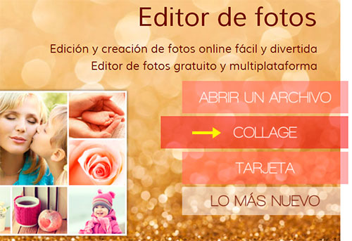 Opción de collage