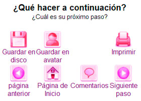 Opciones para descargar el fotomontaje