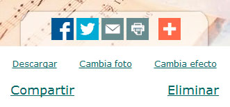 Opciones para descargar