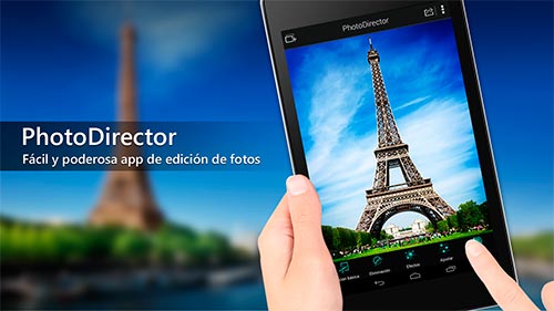 PhotoDirector: Aplicación para editar fotos