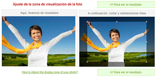 Recortar fotografía