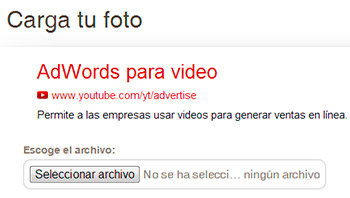 Rollip - Cargar fotografía