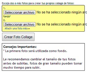 Scrapee - Subir fotografía