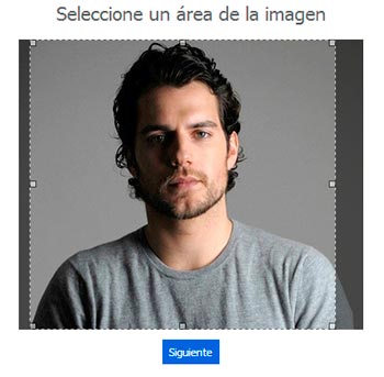 Seleccionar un área
